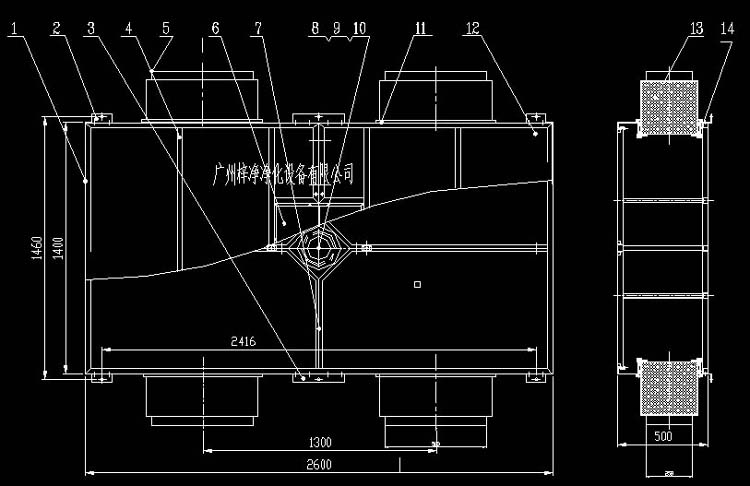 手術(shù)室送風天花方案設(shè)計圖